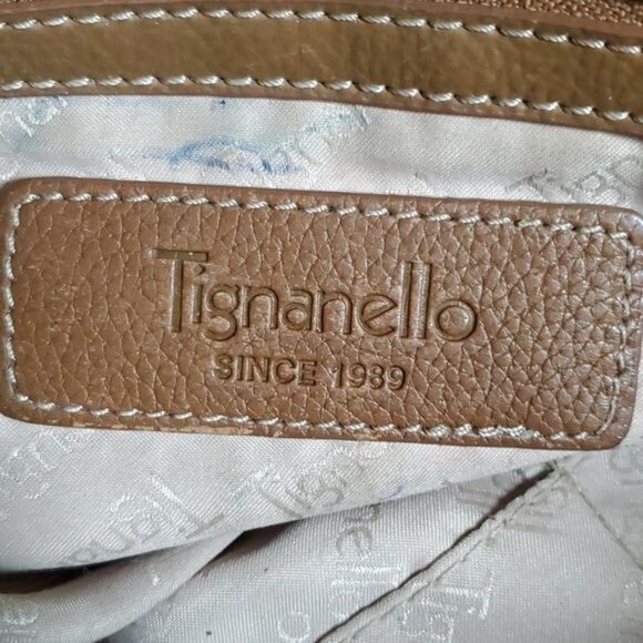 Tignanello Patchwork Leather Hobo Shoulder Bag Handbag Purse WOMEN'S WOMAN'S - Picture 10 of 14